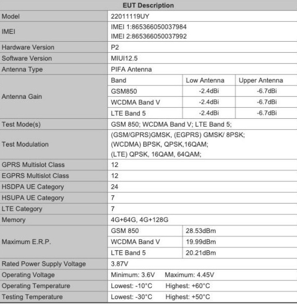 Redmi 10 2022 通过 FCC 认证：仅支持 4G，预计将在近期亮相