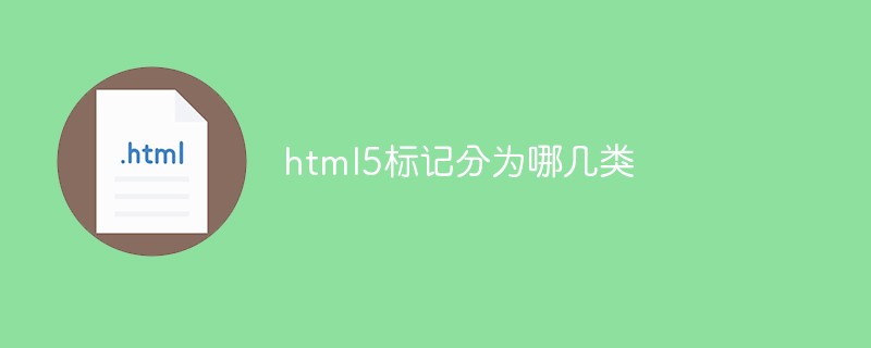 html5标记分为哪几类