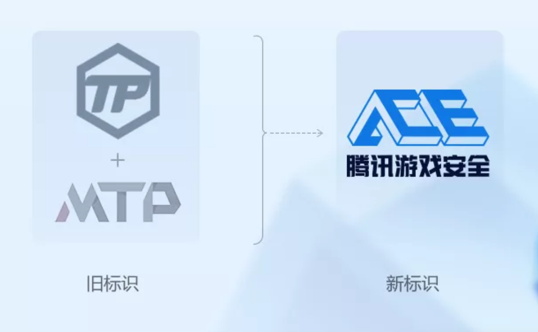 腾讯游戏安全品牌标识升级：TP / MTP 升级为 ACE