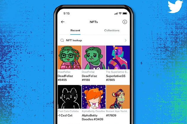 Twitter 会员能用 NFT 当头像了，目前仅对苹果设备开放