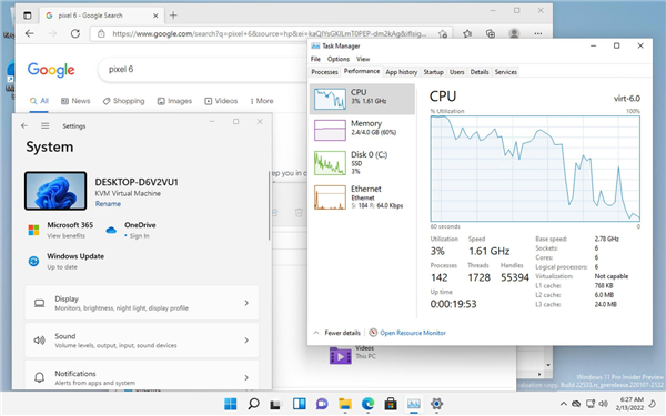 Android 13 立功！谷歌 Pixel 6 成功运行 Win11 虚拟机，安卓反向拥有了 Win11 子系统