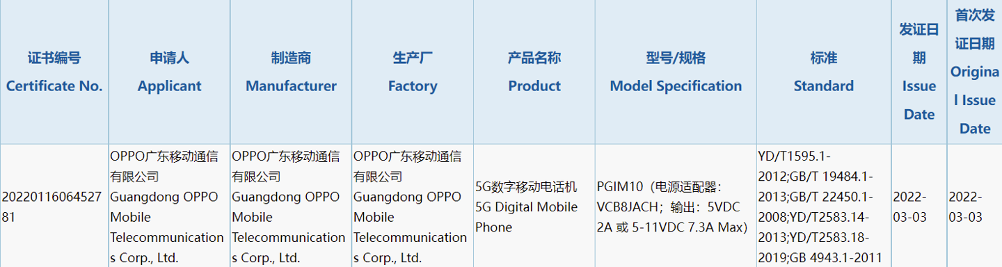 消息称 OPPO K10 系列新机入网：天玑 8000+80W 快充