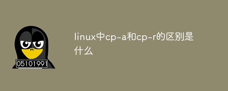 linux中cp-a和cp-r的区别是什么