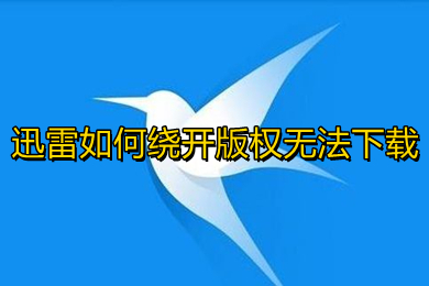 迅雷如何绕开版权无法下载 迅雷绕开版权进行下载的方法