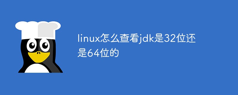 linux怎么查看jdk是32位还是64位的