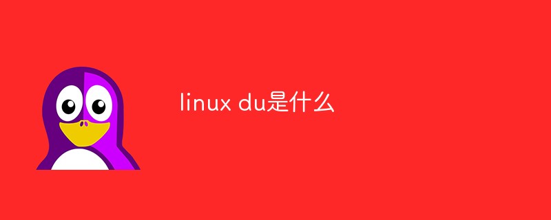 linux du是什么