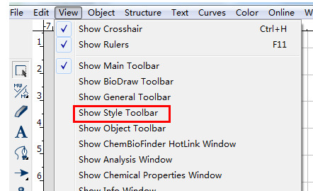 ChemDRaw工具栏不见了怎么调 调出工具栏的解决方法