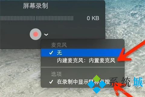 苹果录屏怎么把声音录进去 mac录屏怎么录内置声音
