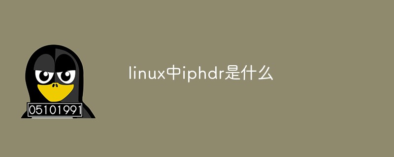 linux中iphdr是什么