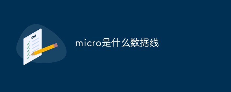 micro是什么数据线