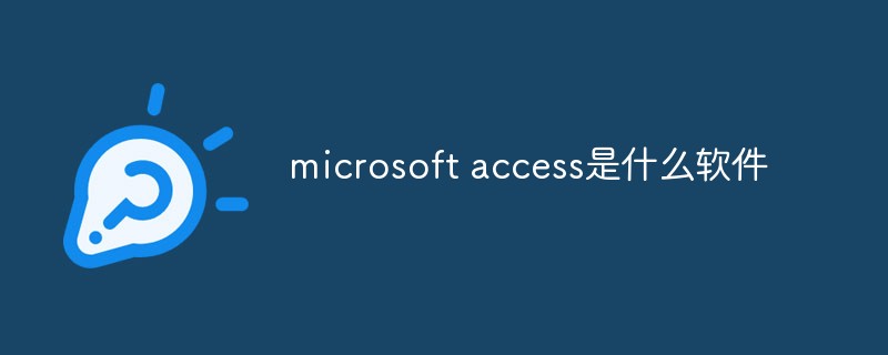 microsoft access是什么软件